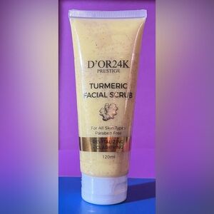 D’OR24K  Turmeric Facial Scrub REVITALIZING+ CLARIFYING  (brand new)